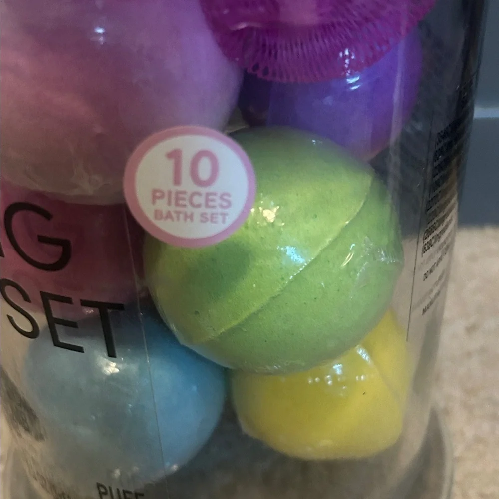 Walmart colorful bath